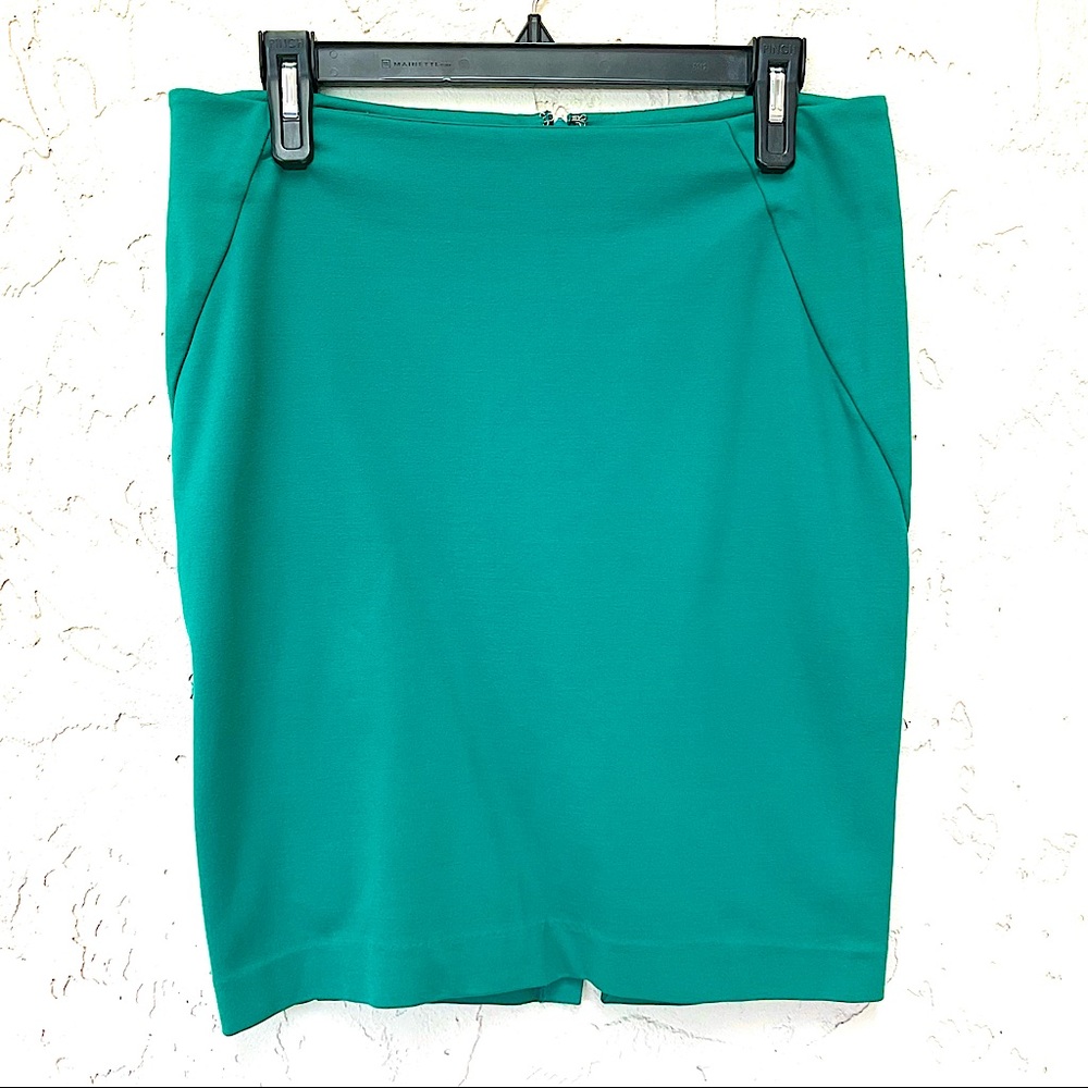 INC Pencil Skirt Teal  6